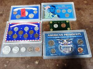 Several Sets Of Collector Series Silver Coins & Cents