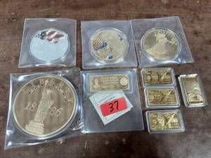 Gold & Silver Layered Commemoratives