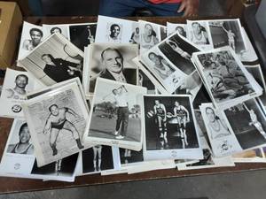 Collection Of Vintage Athletes Portraits