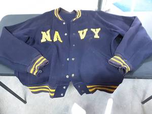 Vintage Navy  Bomber Jacket Size 42