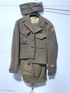 Wool Ike Jacket, Pants & Envelope Hat From Constabulary Squadron