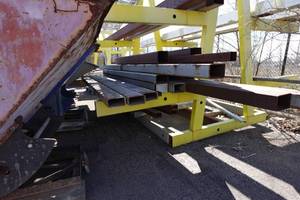 lot 8 image: Assorted Steel - SquareRectangle Tubing - 3x6, 4x6, 6x6, 3x3