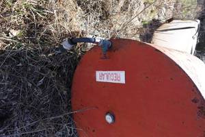 lot 10 image: Steel Fuel Tank - 300 Gallon