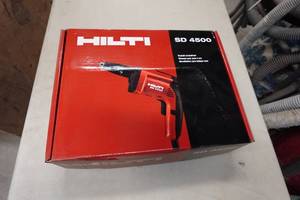 lot 500 image: Unused Hilti SD-4500 Corded Drywall Screwdriver