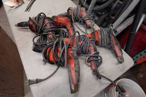 lot 512 image: 6 Hilti Corded Drywall Screwdrivers