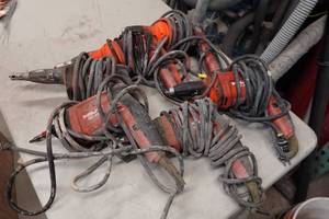 lot 516 image: 6 Hilti Corded Drywall Screwdrivers