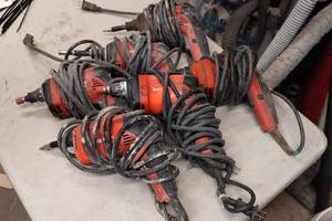 lot 518 image: 6 Hilti Corded Drywall Screwdrivers