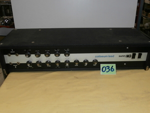 lot 36 image: Vintage Sunn Coliseum Lead Guitar Amp and Two 12 Speaker Cabs