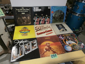 lot 53 image: 9 Vintage RockPop Albums