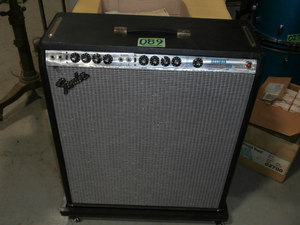 lot 89 image: Vintage Fender Bassman 10 Tube Guitar Amplifier