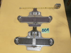 lot 4 image: Pair of Vintage Brannock Shoe Devices