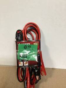lot 16 image: Husky 8-Gauge 12 ft. UL Booster Cable  Customer Returns See Pictures