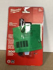 lot 17 image: Milwaukee ROVER 300 Lumens LED Magnetic Flood Light and 100 Lumens Aluminum Penlight Kit Customer Returns See Pictures