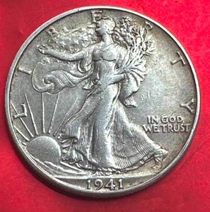 1941-D Walking Liberty Half Dollar