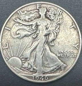 1946-S Walking Liberty Half Dollar