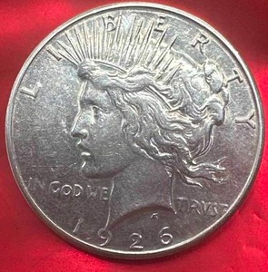 1926-P Silver Peace Dollar