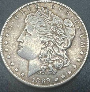 1889-P Morgan Silver Dollar