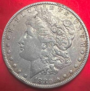 1880-P Morgan Silver Dollar
