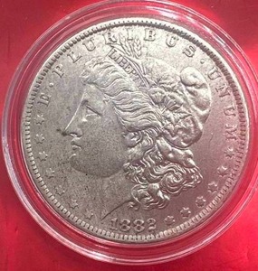 1882 (O over S) Morgan Silver Dollar