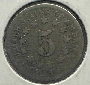 1868 Shield Nickel