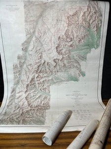 Vintage Topographic Maps Including Bryce Canyon National Park Utah(32 Wide Two-Sided), Quadrangle-Winthrop Iowa Etc...