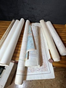 Vintage Topographic Maps Mount McKinley National Park, North Pacific Ocean (Map Used for Navigational Purposes) 1968 Etc.