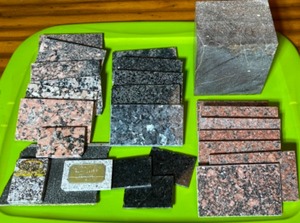 Polished Granite Samples