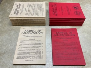 Vintage Book Collection JOURNAL OF PALEONTOLOGY 1968-1969