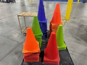 lot 22 image: Safety Cones