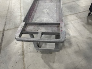 lot 39 image: Uline Utility Cart (gray)