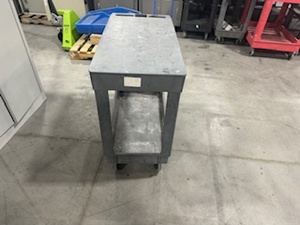 lot 49 image: Gray Utility Cart