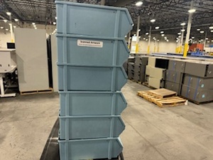 lot 82 image: Storage Bins, Quantity Nine