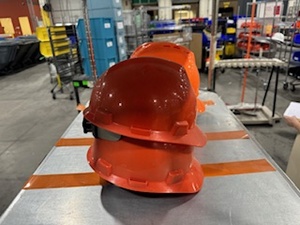 lot 84 image: Hard Hats, Quantity Six