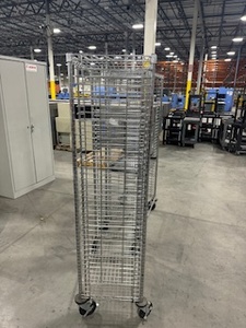 lot 90 image: Pair of Nexel Tray Carts