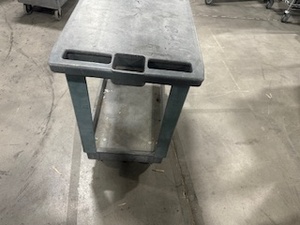 lot 93 image: Gray Utility Cart
