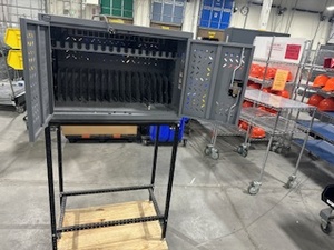 lot 98 image: Computer Charging Station with Cooling Fan