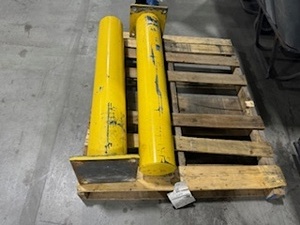 lot 147 image: Two Safety Posts
