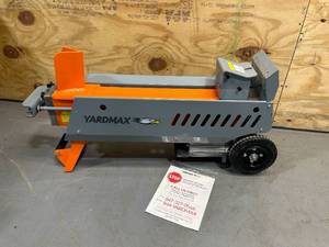 lot 33 image: YARDMAX 9-Ton 15 Amp Portable Electric Log Splitter