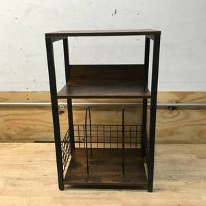 lot 24 image: End Table With Magazine Rack (Amazon return)