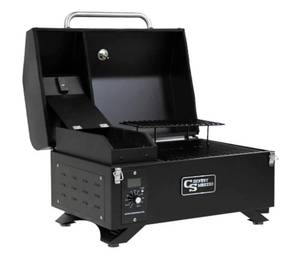 lot 17 image: COUNTRY SMOKERS Portable Pellet Grill CS150PPG (Retails for $224.99)