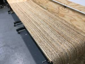 lot 51 image: Farmhouse Jute Accent Rug