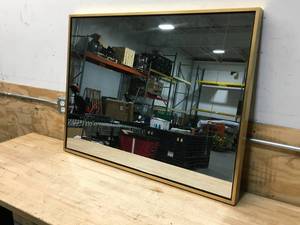 lot 65 image: Hamilton Hills Mirror 40W x 30H (Amazon Return)