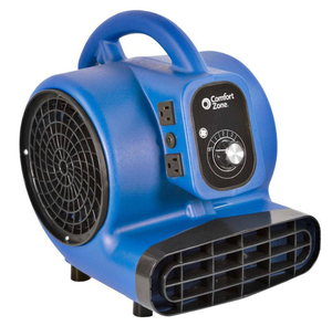 lot 119 image: COMFORT ZONE 14 HP High Velocity Air Mover Carpet Dryer Blower Fan with Timer