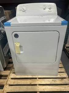 lot 149 image: Whirlpool WED4616FW 7.0 cu. ft. 240-Volt Electric Vented Dryer (Scratch and Dent Untested)