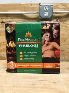 lot 127 image: Lot of 9 - Pine Mountain Firelogs