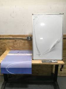 lot 161 image: Standing White Board and Large Writing Pad
