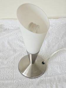 lot 74 image: Modern Brushed Finish Table Lamp Sconce