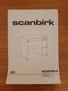 lot 35 image: Scanbrik Danish Modular Desk