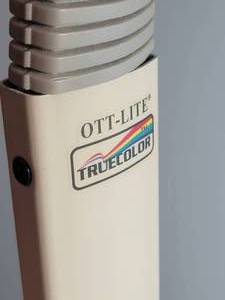 lot 18C image: Ott-Lite Truecolor Craft Floor Lamp