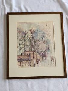 lot 21B image: Architectural Print from Shmuel Katz